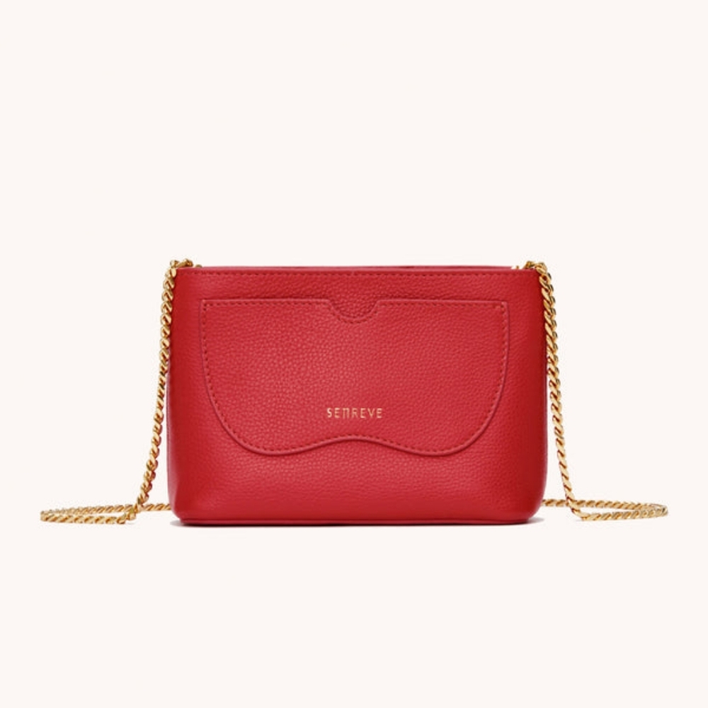 Senreve Mini Atlas Pochette Color Cherry